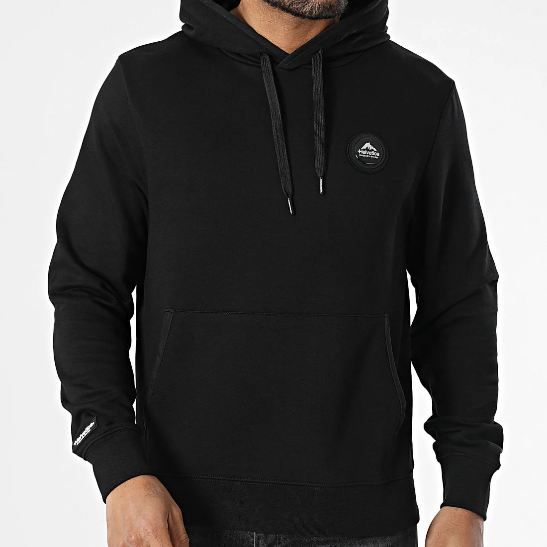 Sweat Capuche Helvetica Borgia