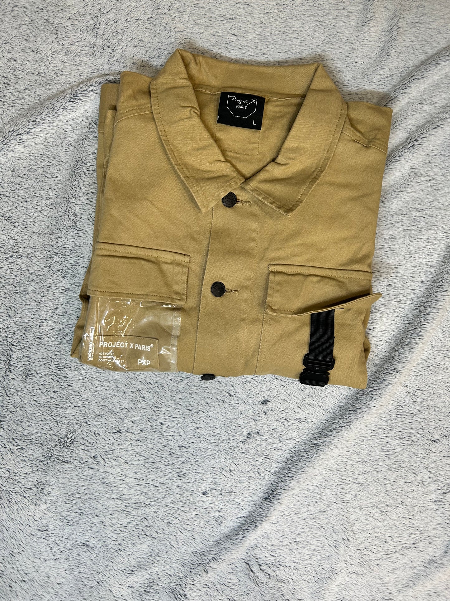 PROJECT X PARIS - ENSEMBLE CHEMISE & CARGO BEIGE