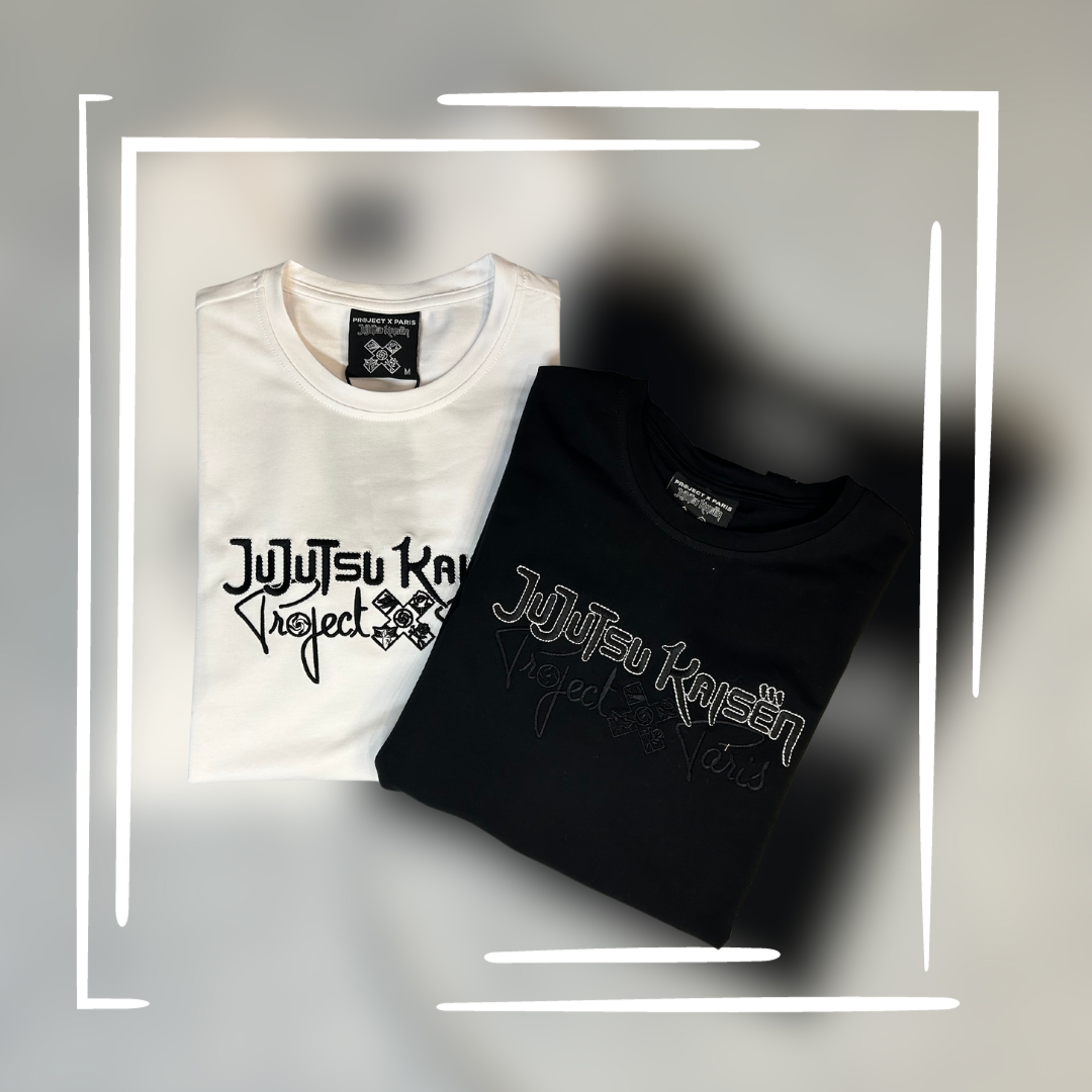 PROJECT X PARIS - T-SHIRT - JUJUTSU KAISEN (noir & blanc)