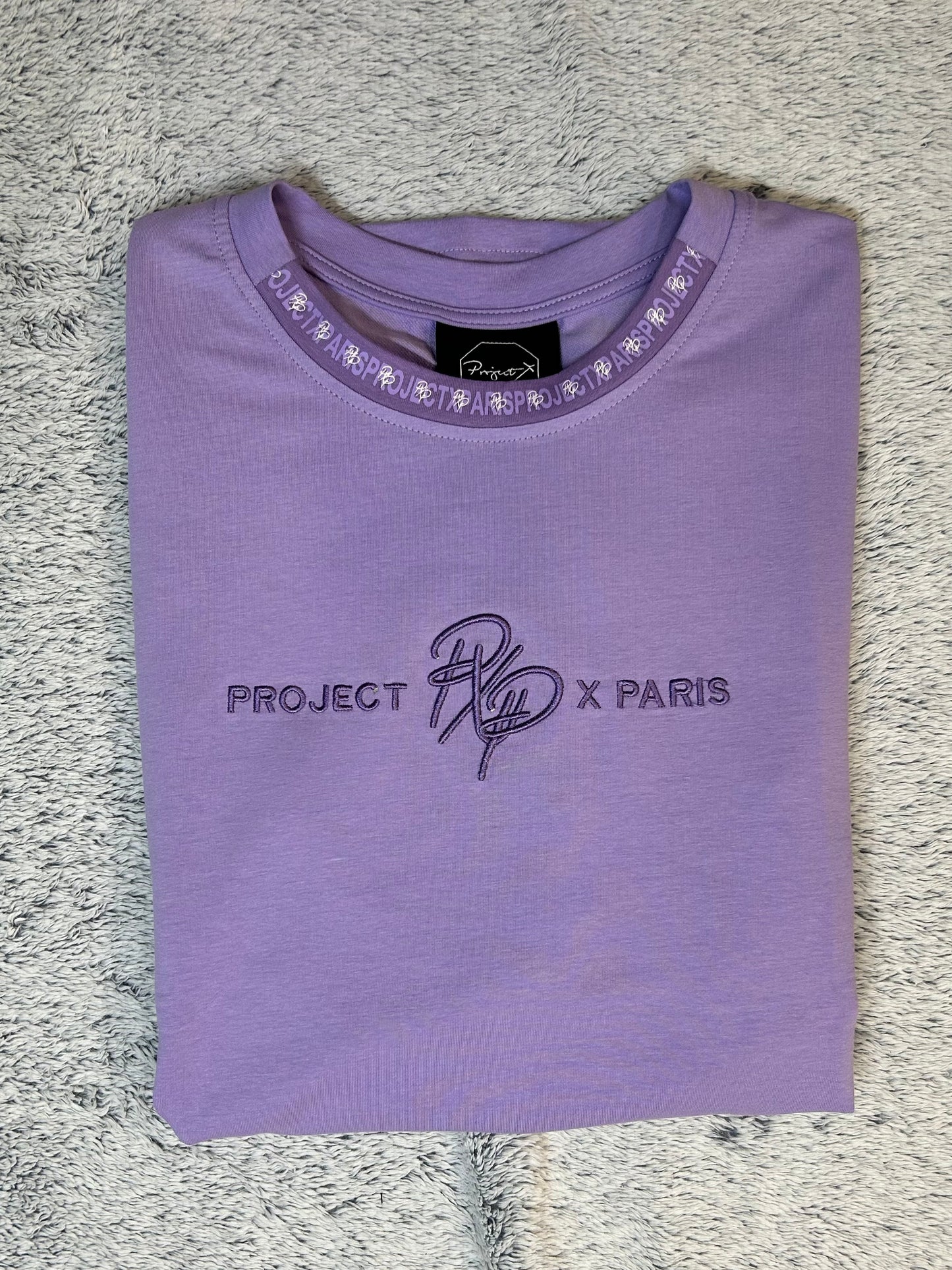 PROJECT X PARIS - T-SHIRT UNI AVEC BANDE LOGO