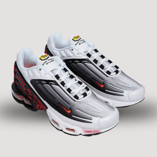 NIKE AIR - MAX PLUS 3 - TN - BLANC & ROUGE