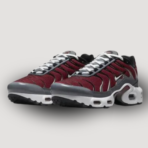 NIKE - AIR MAX PLUS TN GS  - ROUGE