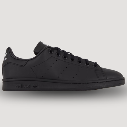 ADIDAS - STAN SMITH - NOIR - JR / FEMME