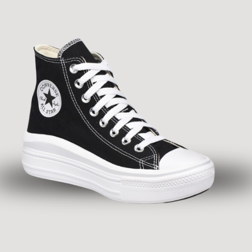 CONVERSE - CHUCK TAYLOR ALL STAR MOVE CANVAS - NOIR