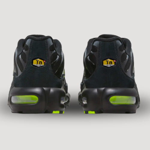 NIKE - AIR MAX PLUS - TN - NOIR & JAUNE