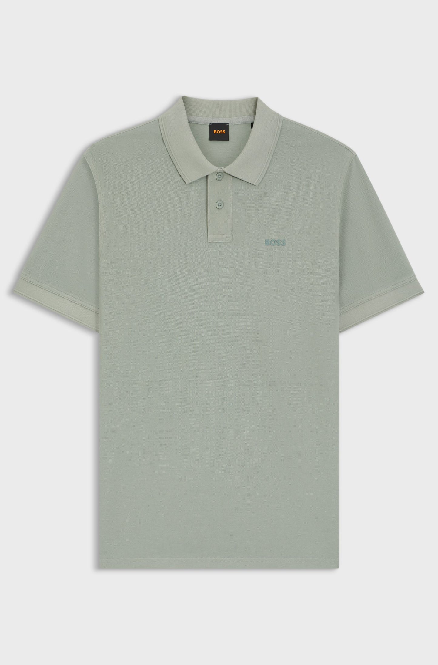 Polo BOSS en piqué de coton avec logo imprimé
