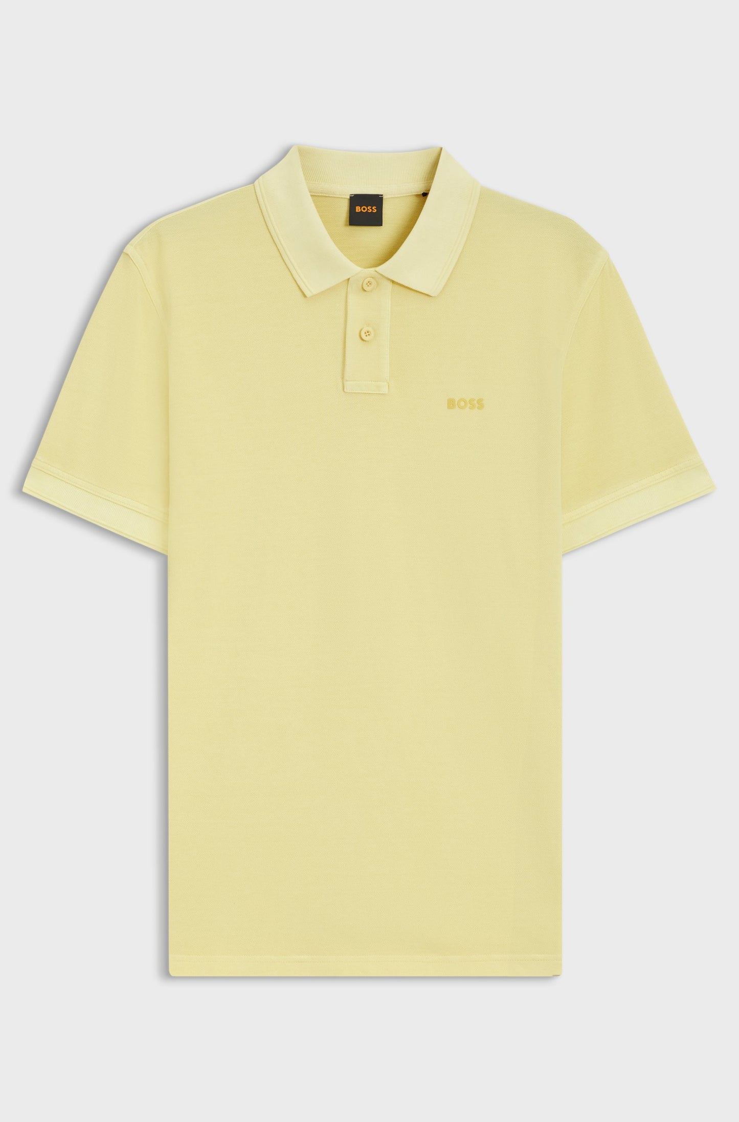 Polo BOSS en piqué de coton avec logo imprimé