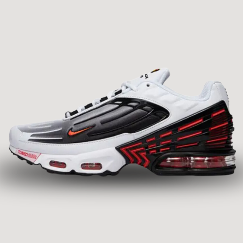 NIKE AIR - MAX PLUS 3 - TN - BLANC & ROUGE