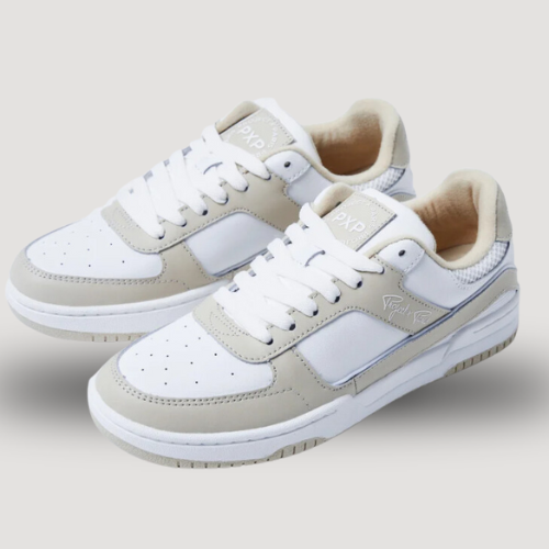 PROJECT X PARIS - SNEAKERS TRAINER - BLANC & BEIGE