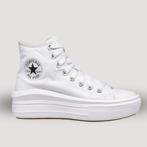 CONVERSE - CHUCK TAYLOR ALL STAR MOVE CANVAS - BLANC