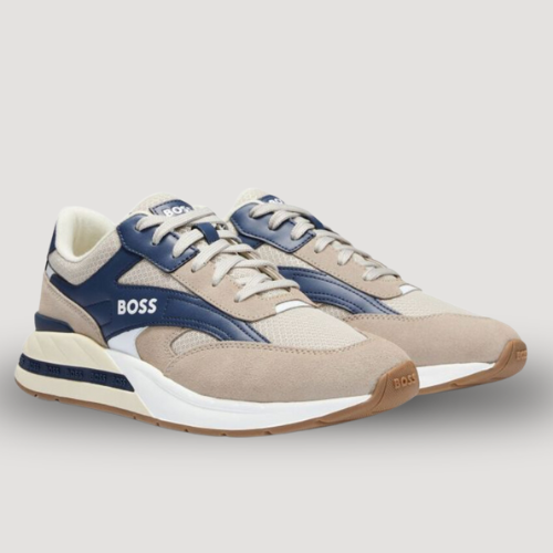 BOSS - KURT RUNN - BEIGE & BLEU