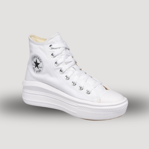 CONVERSE - CHUCK TAYLOR ALL STAR MOVE CANVAS - BLANC