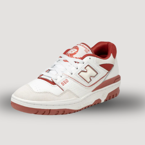 NEW BALANCE - 550 - ROUGE & VERT