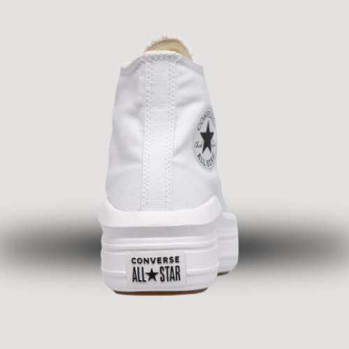 CONVERSE - CHUCK TAYLOR ALL STAR MOVE CANVAS - BLANC