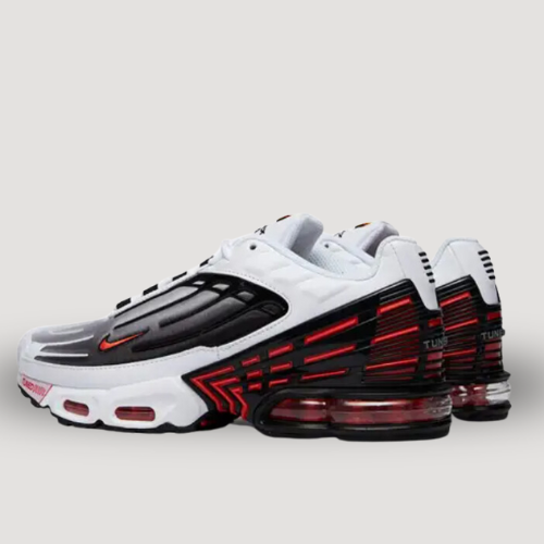 NIKE AIR - MAX PLUS 3 - TN - BLANC & ROUGE