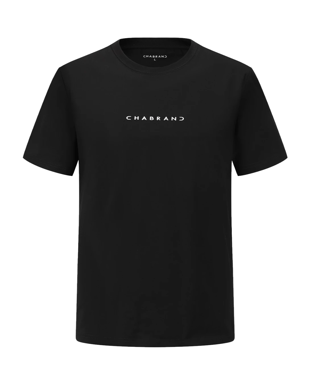 T-shirt logo centré Chabrand