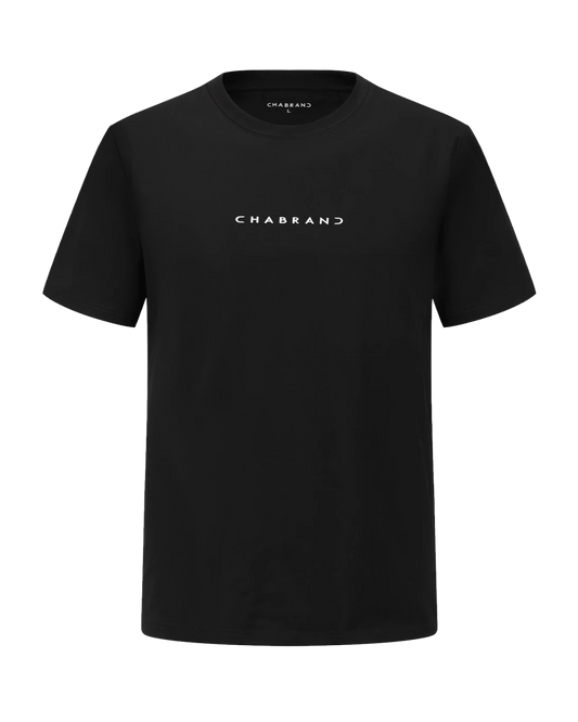 T-shirt logo centré Chabrand