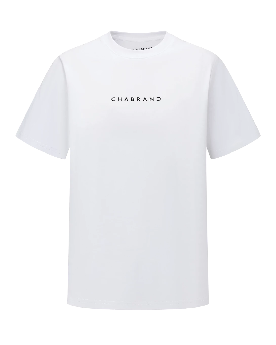 T-shirt logo centré Chabrand