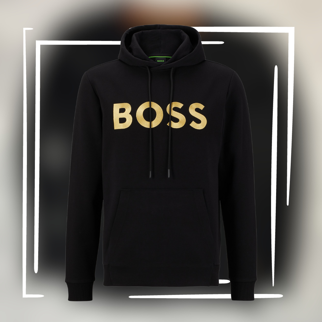 BOSS - SWEAT A CAPUCHE - NOIR